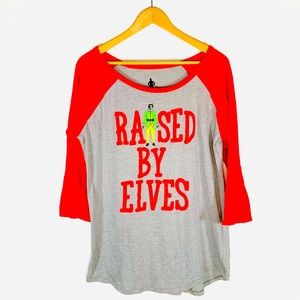 Elf Raised by Elves Shirt | XL